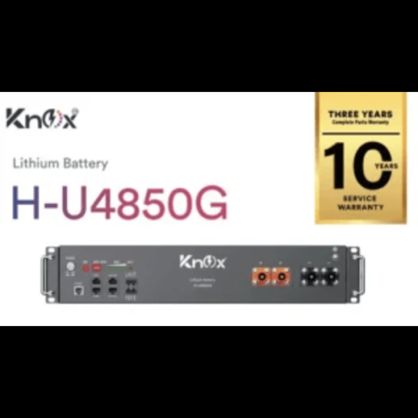 Knox Lithium Battery 48VDC 52Ah H-U4850G