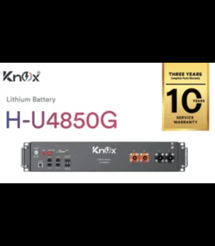 Knox Lithium Battery 48VDC 52Ah H-U4850G