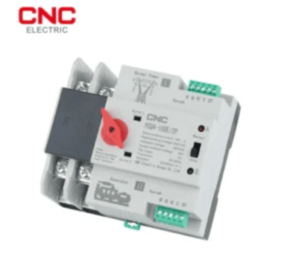 CNC ATS 2P 63A 100A Din Rail Dual Power