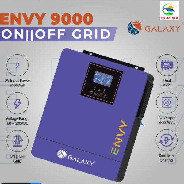 Galaxy Envy 6kW Inverter with 9000W PV