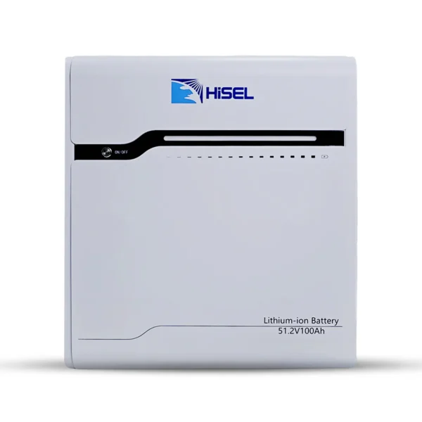 Hisel Wall Mounted LiFePO4 Battery 51.2V 100Ah