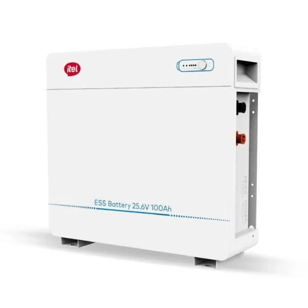 Itel IPW-25100 LiFePO₄ Lithium Battery 25.6V 100Ah – 2.56kWh